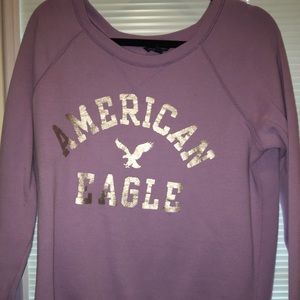 American eagle lavender sweater